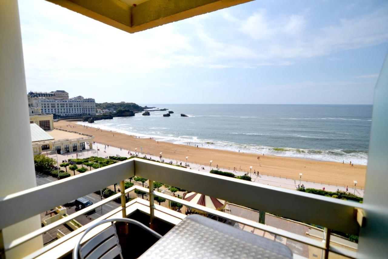 Nouvelle Vague Modern Ocean View Studio W Balcony - Swimming Pool Biarritz Exterior foto