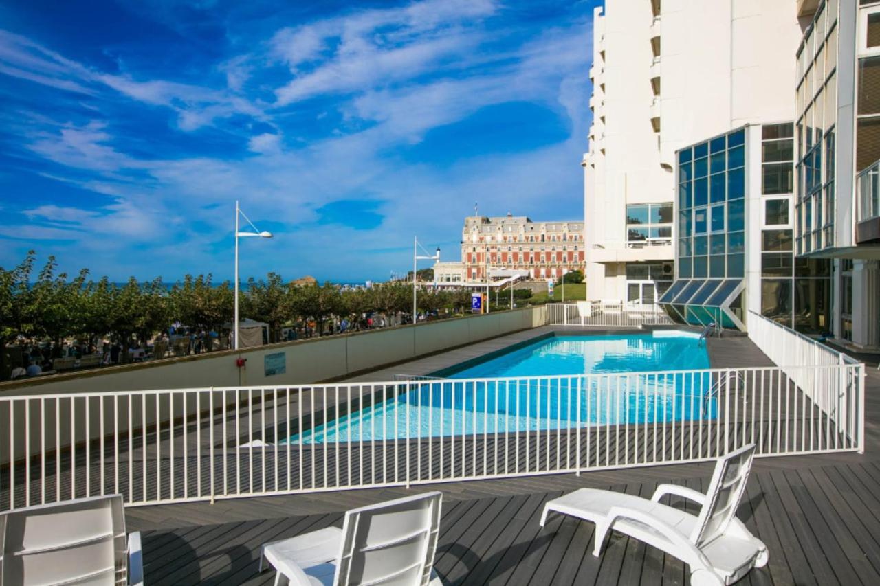 Nouvelle Vague Modern Ocean View Studio W Balcony - Swimming Pool Biarritz Exterior foto